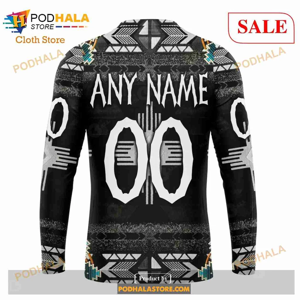 Vibrant Los Angeles Kings 3d Hoodie With Native American Inspired Design - Product View 5 Vibrant Los Angeles Kings 3d Hoodie With Native American Inspired Design - Product View 5