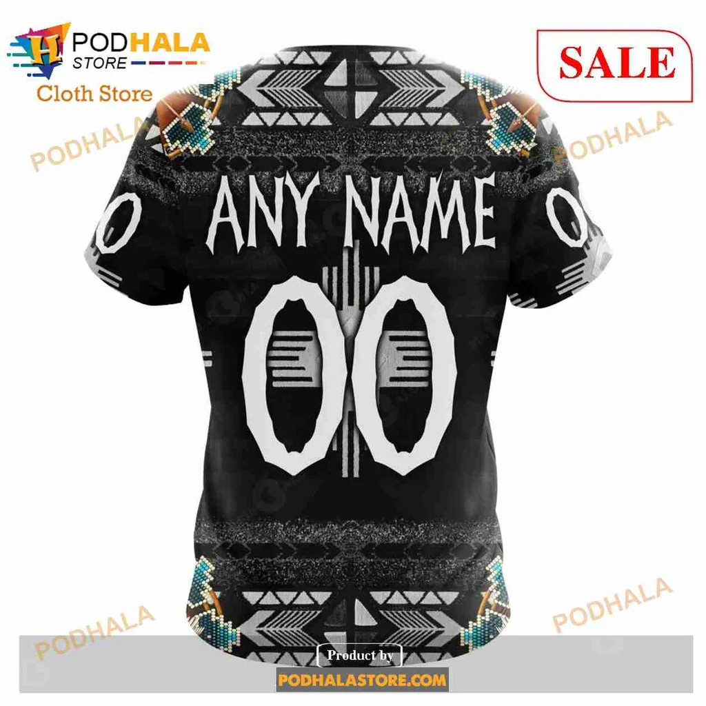 Vibrant Los Angeles Kings 3d Hoodie With Native American Inspired Design - Product View 7 Vibrant Los Angeles Kings 3d Hoodie With Native American Inspired Design - Product View 7