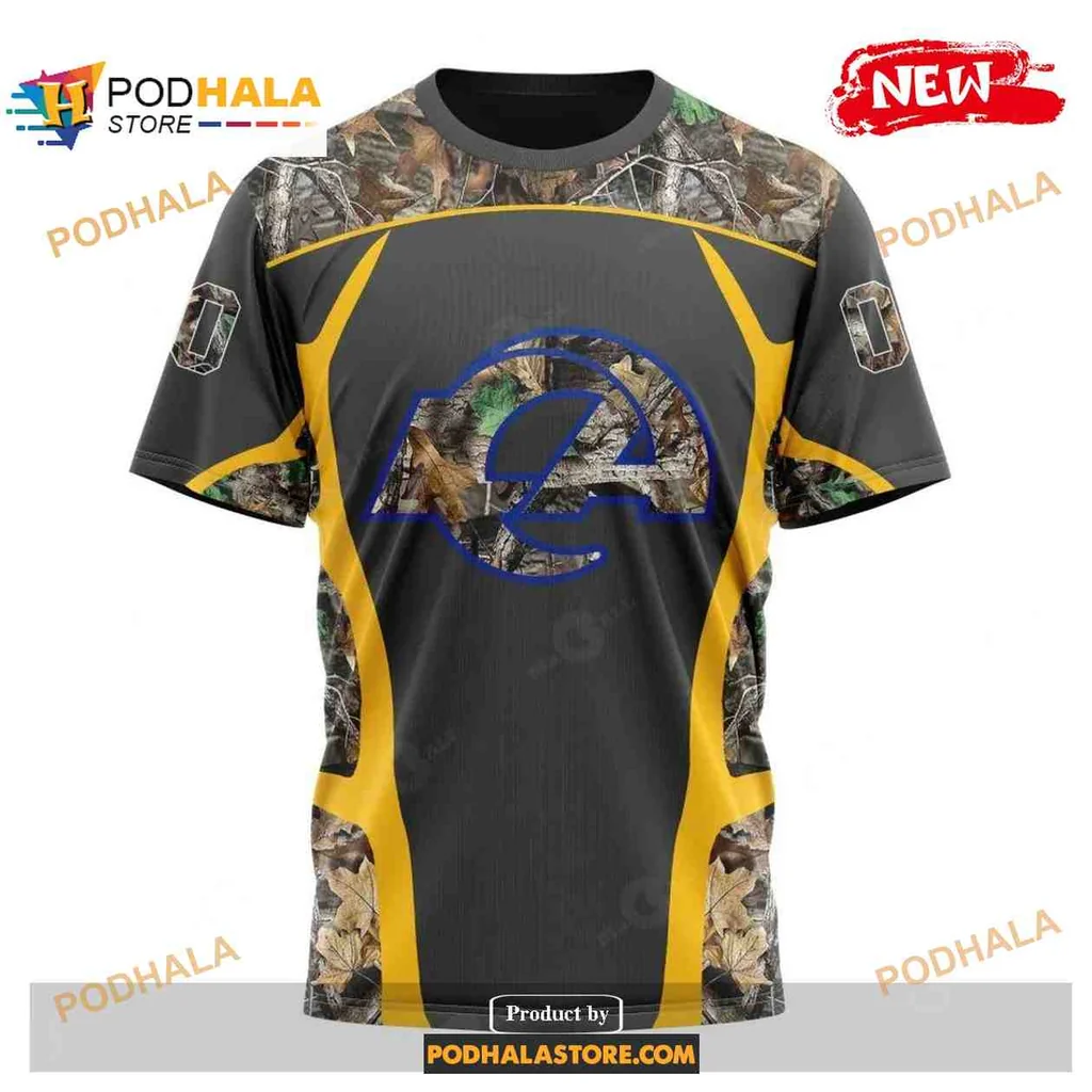 Vibrant Los Angeles Rams Camouflage All Over Print Hoodie With Any Name 00 Design Vibrant Los Angeles Rams Camouflage All Over Print Hoodie With Any Name 00 Design