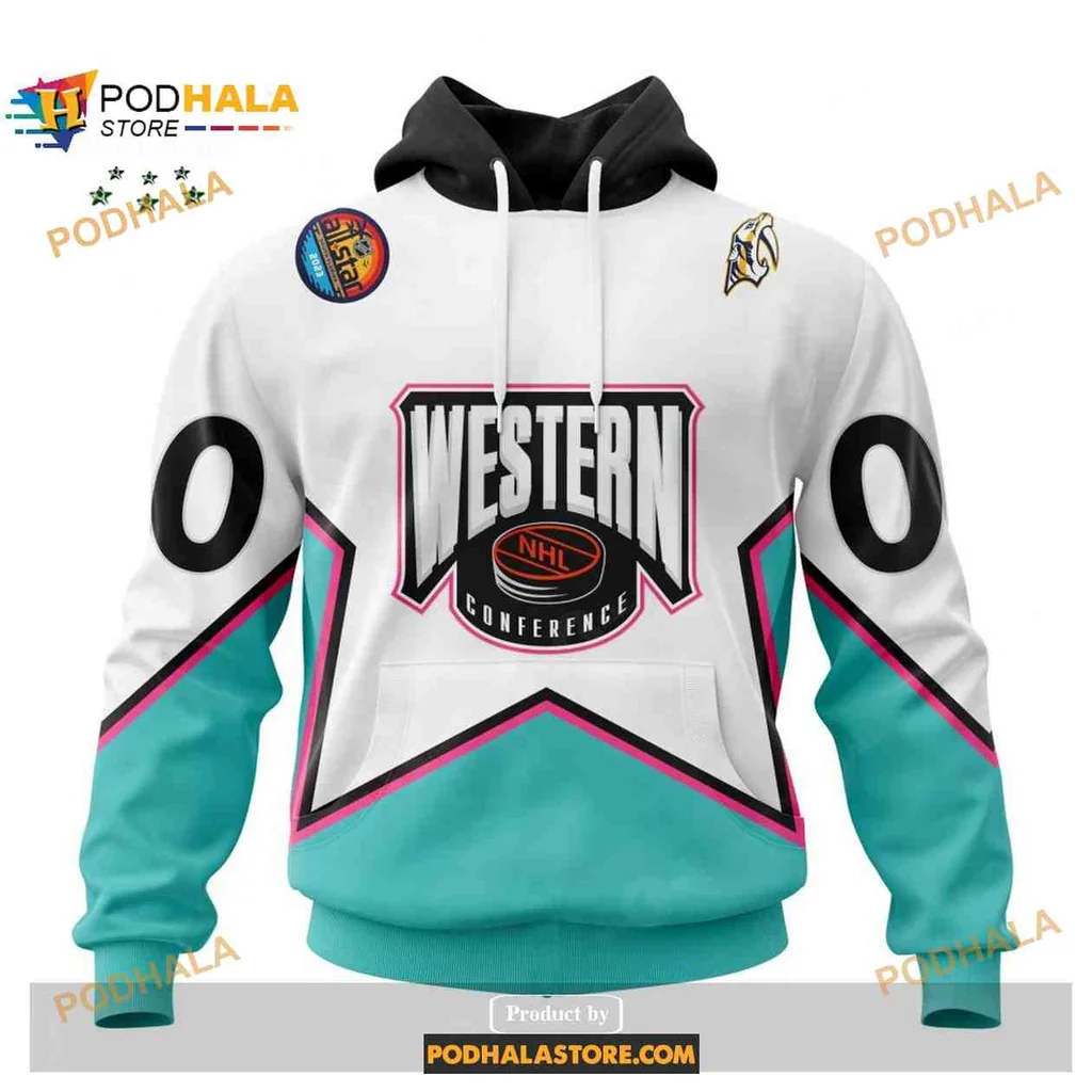 Vibrant Nashville Predators 3d Hoodie Featuring Bold Western Conference Design