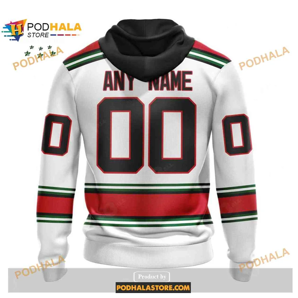 Vibrant New Jersey Devils All Over Print Hoodie With Bold Logo And Stripes Vibrant New Jersey Devils All Over Print Hoodie With Bold Logo And Stripes