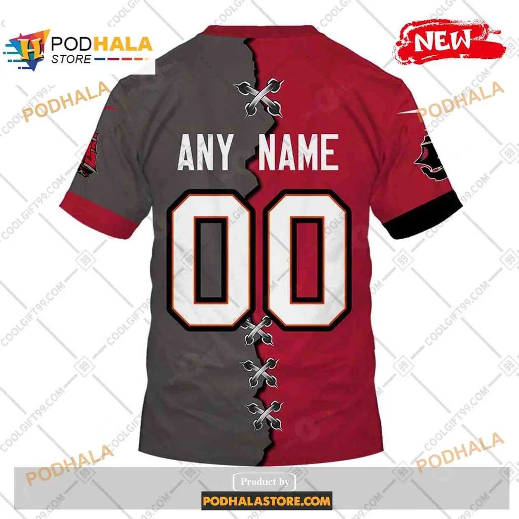 Vibrant Tampa Bay Buccaneers 3D Print Hoodie With Bold Team Colors And Nfl Logo Vibrant Tampa Bay Buccaneers 3D Print Hoodie With Bold Team Colors And Nfl Logo
