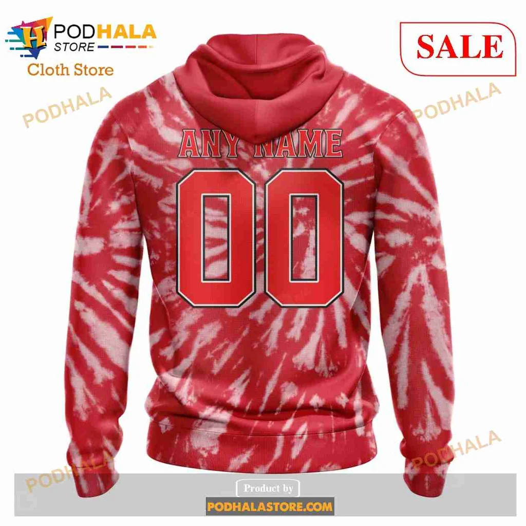 Vintage Detroit Red Wings AOP Hoodie, Retro Tie Dye Design Sweatshirt Vintage Detroit Red Wings AOP Hoodie, Retro Tie Dye Design Sweatshirt