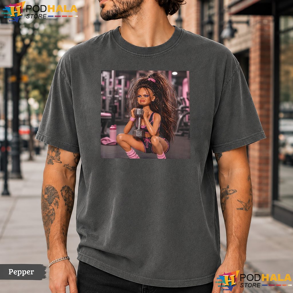 Vintage Disgusting Gym Girl Comfort Colors T-Shirt Workout Humor Apparel