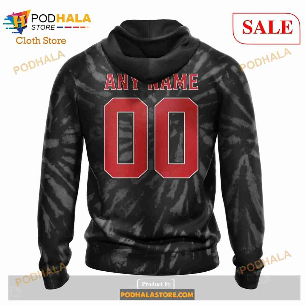 Vintage New Jersey Devils AOP Hoodie, Retro Tie Dye Sweatshirt Design Vintage New Jersey Devils AOP Hoodie, Retro Tie Dye Sweatshirt Design