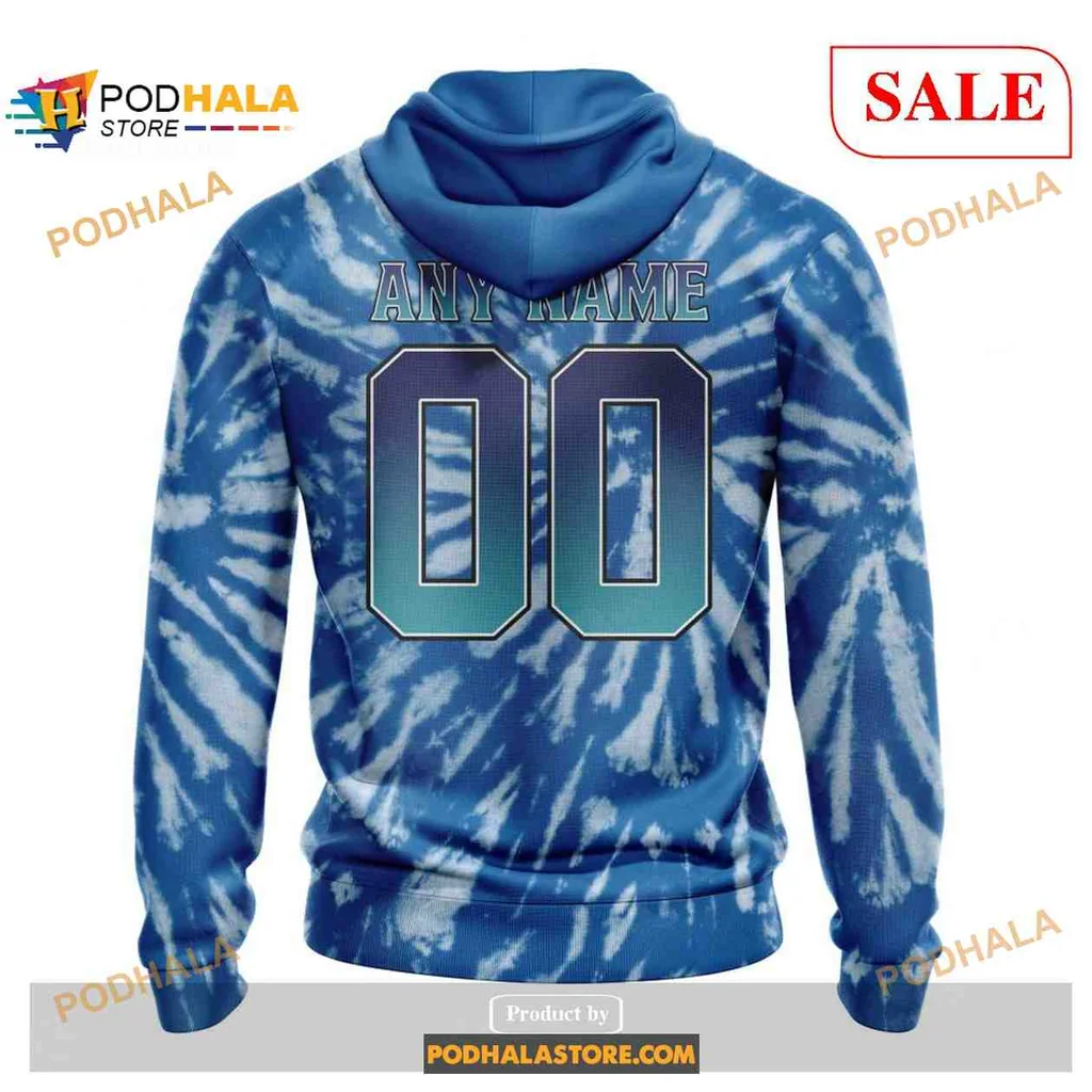 Vintage New York Islanders All Over Print Hoodie With Retro Tie Dye Design Vintage New York Islanders All Over Print Hoodie With Retro Tie Dye Design