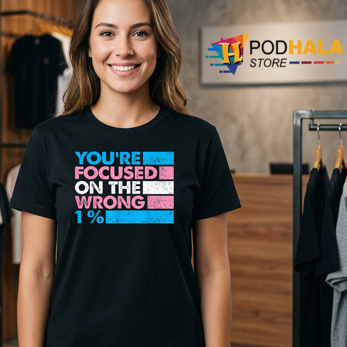 Vintage Youre Focused On The Wrong Tee 1 Percent LGBTQ Queer Ally Vintage Youre Focused On The Wrong Tee 1 Percent LGBTQ Queer Ally