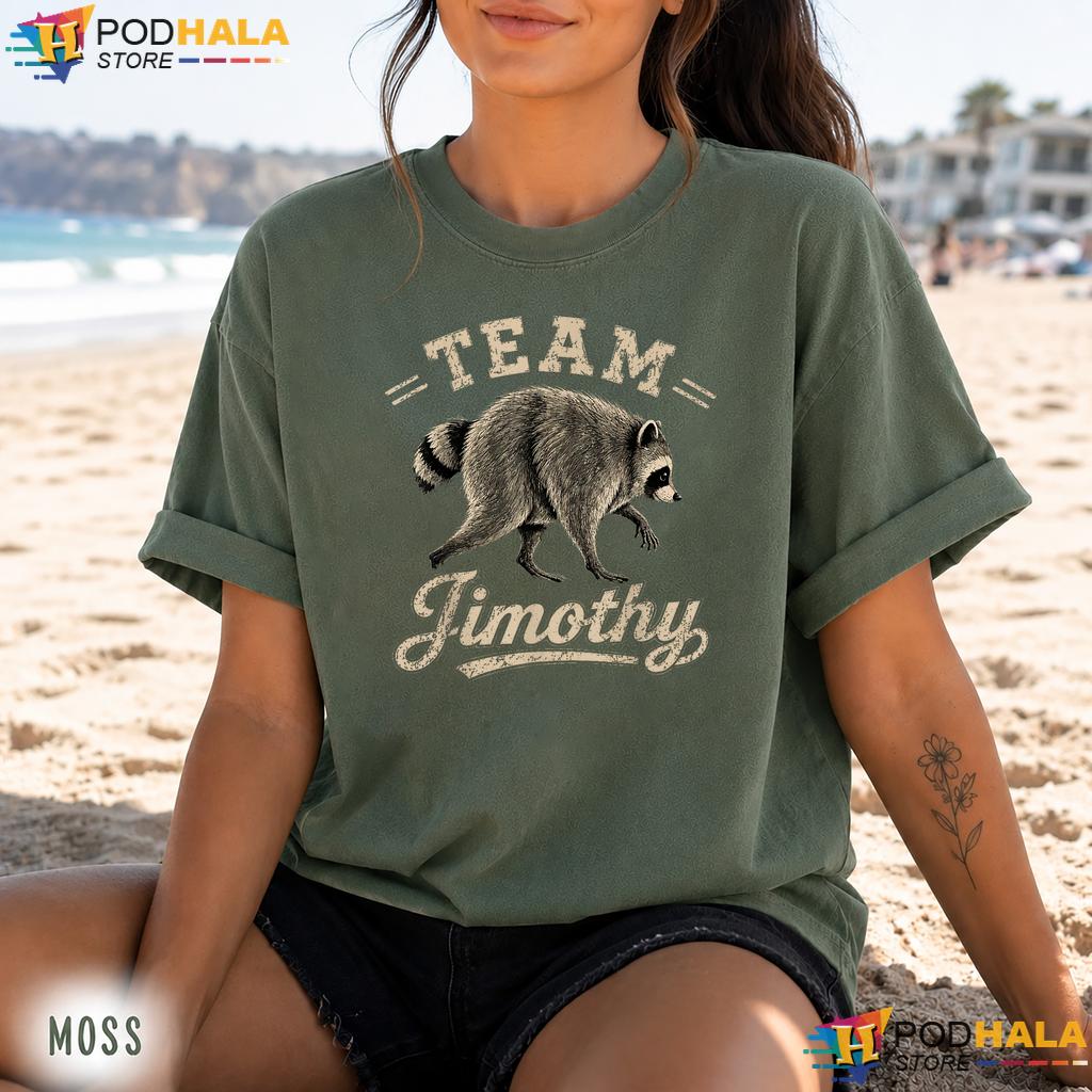 Viral Meme Team Jimothy Comfort Colors Tee Funny Raccoon Apparel Viral Meme Team Jimothy Comfort Colors Tee Funny Raccoon Apparel