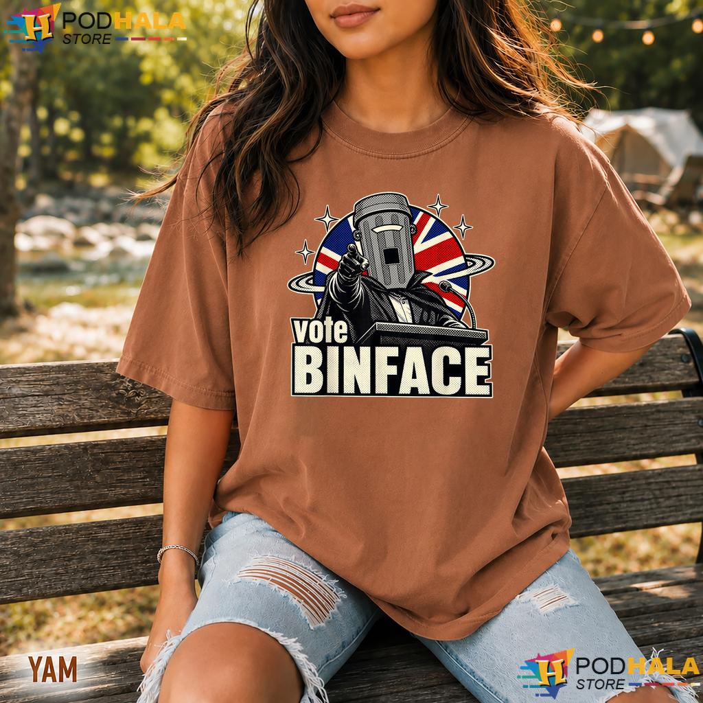 Vote Count Binface Comfort Colors Tee Anti Farage UK Political Graphic Top Vote Count Binface Comfort Colors Tee Anti Farage UK Political Graphic Top