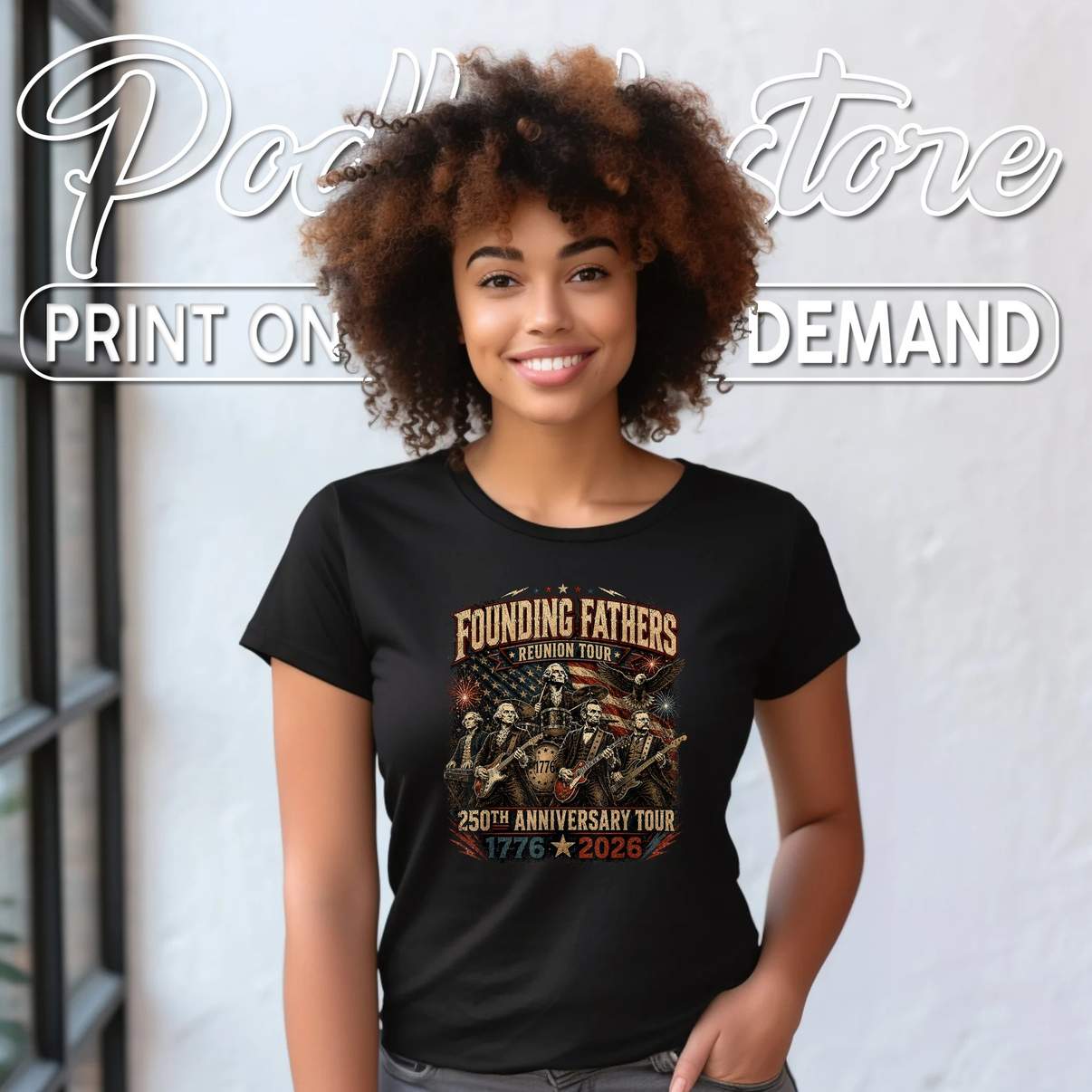 Washington Middle Finger Shirt Funny George Historical Humor Graphic Top