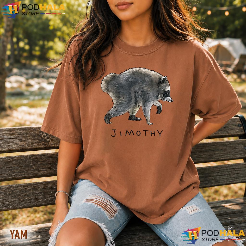 Watercolor Jimothy Raccoon Comfort Colors Tee Funny Trash Panda Apparel Watercolor Jimothy Raccoon Comfort Colors Tee Funny Trash Panda Apparel