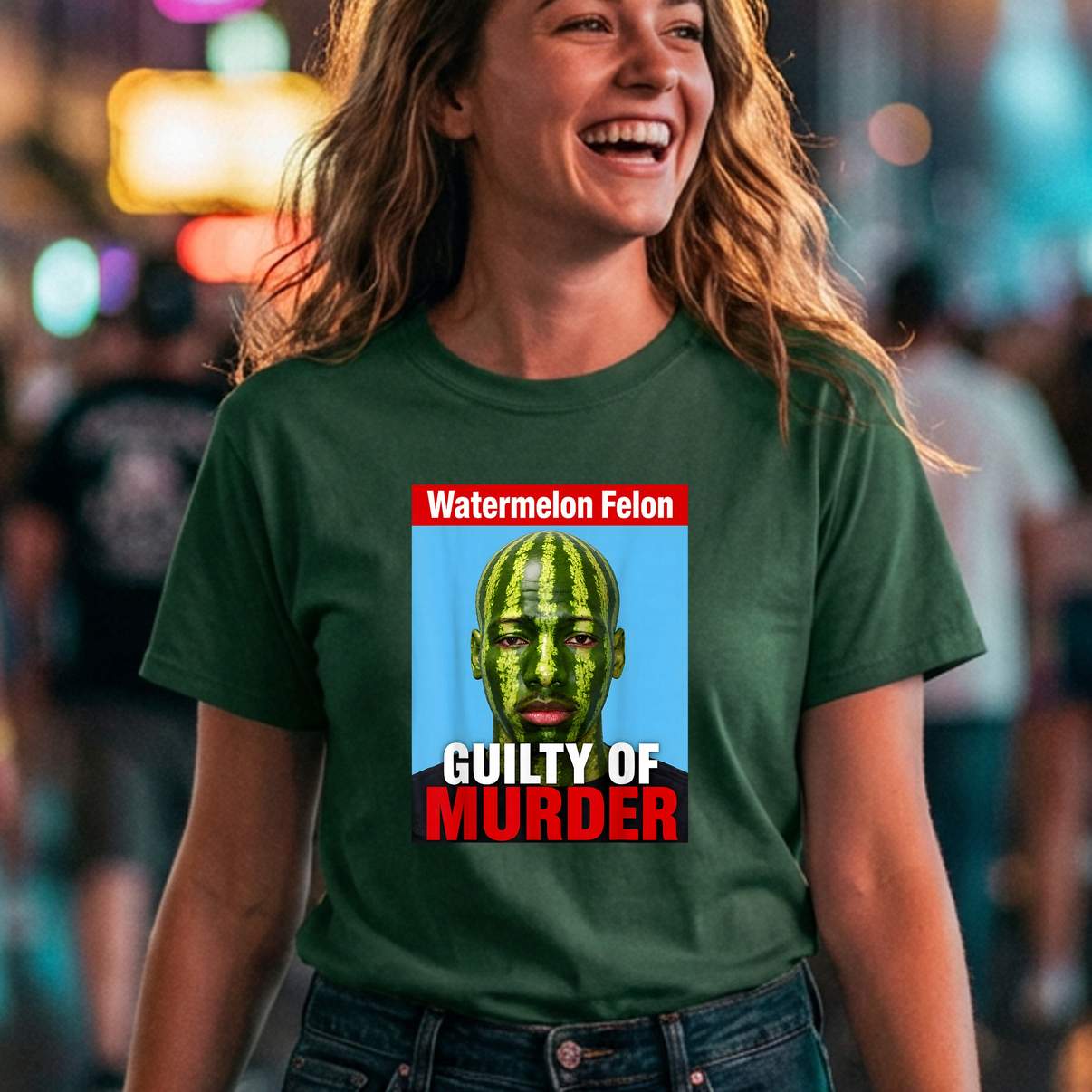 Watermelon Felon Murder Tee Guilty Of Crime Funny Sarcastic Humor Apparel Watermelon Felon Murder Tee Guilty Of Crime Funny Sarcastic Humor Apparel