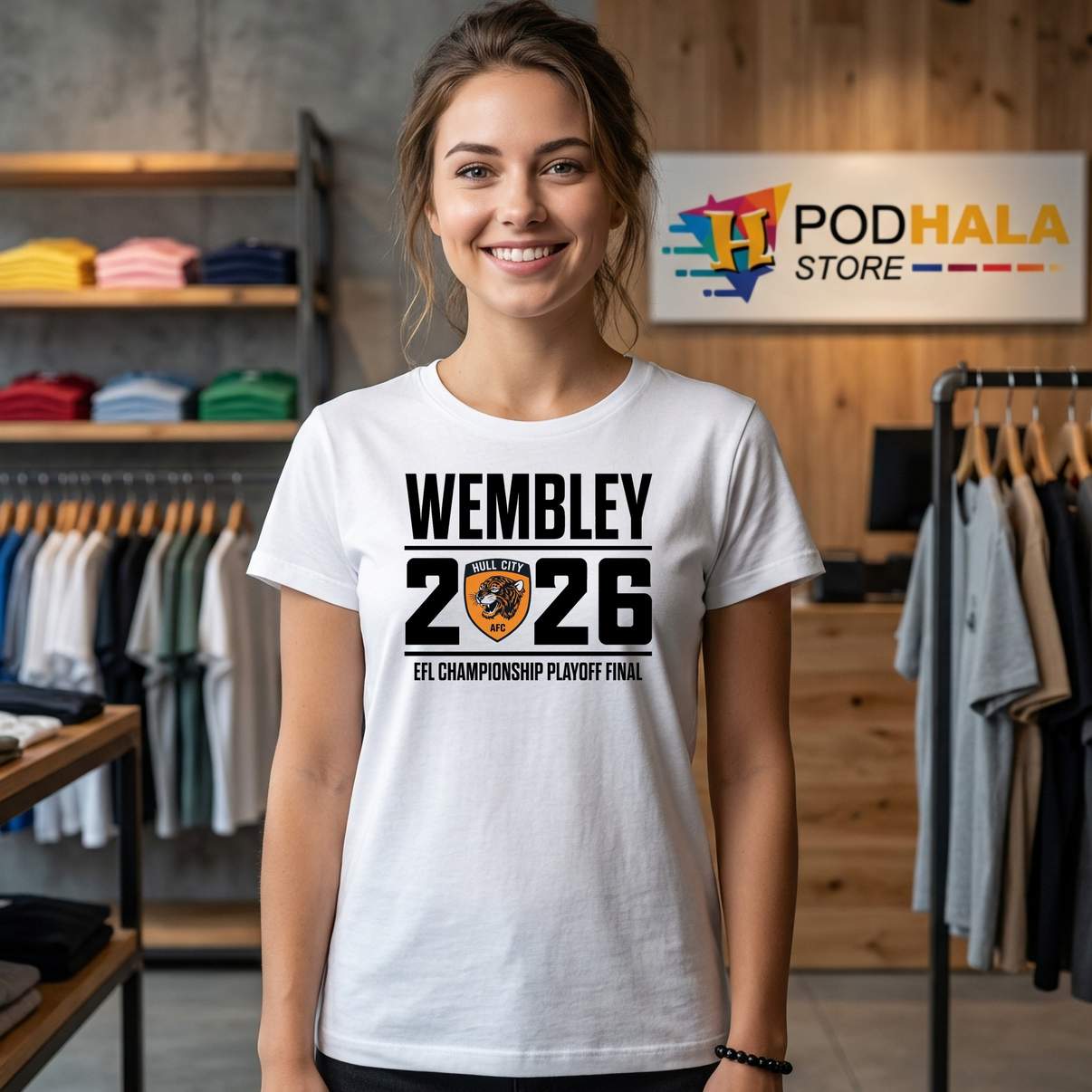 Wembley 2026 EFL Championship Tee Playoff Final Soccer Fan Graphic For Men Wembley 2026 EFL Championship Tee Playoff Final Soccer Fan Graphic For Men
