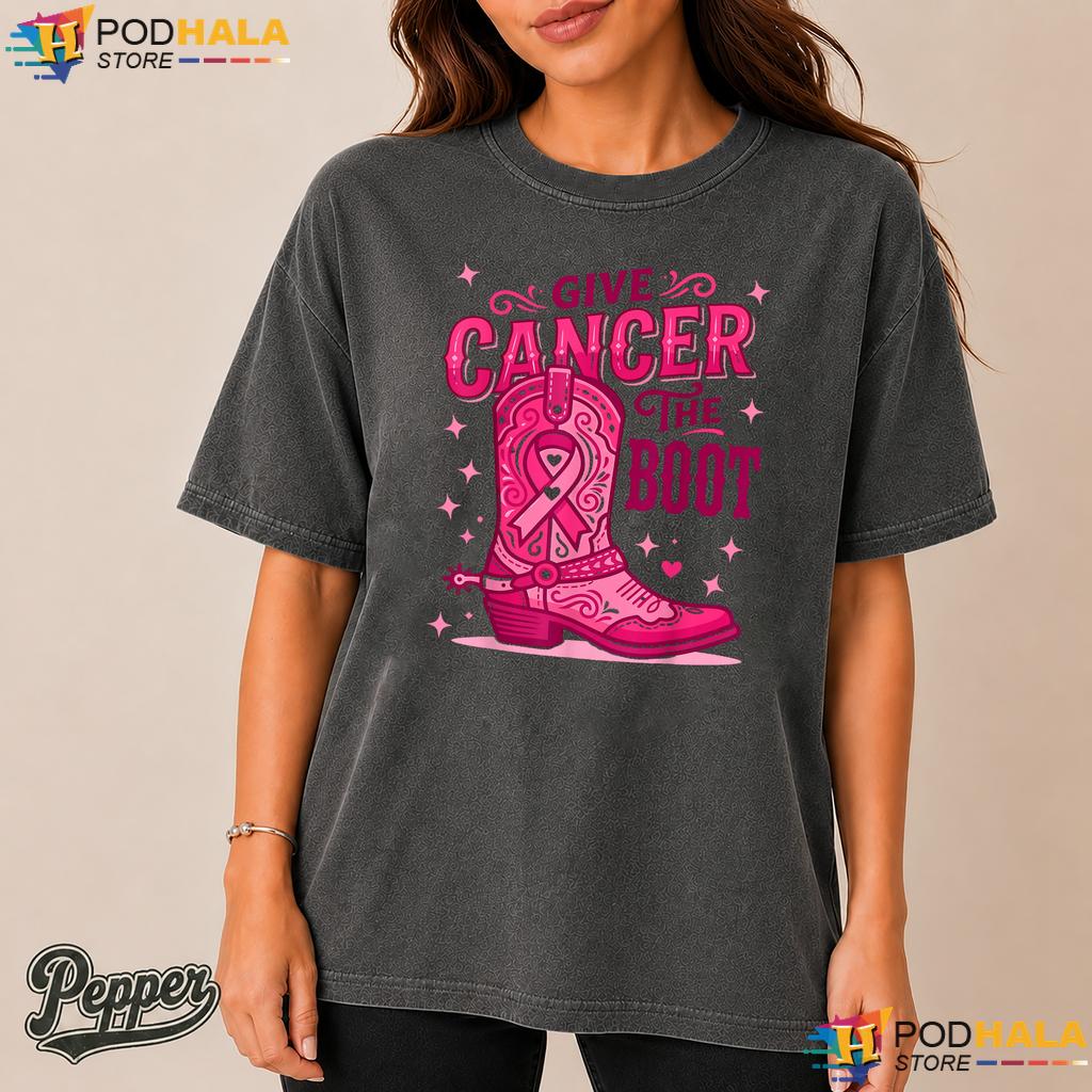 Western Cowgirl Pink Ribbon Comfort Colors T-Shirt Breast Cancer Warrior Western Cowgirl Pink Ribbon Comfort Colors T-Shirt Breast Cancer Warrior
