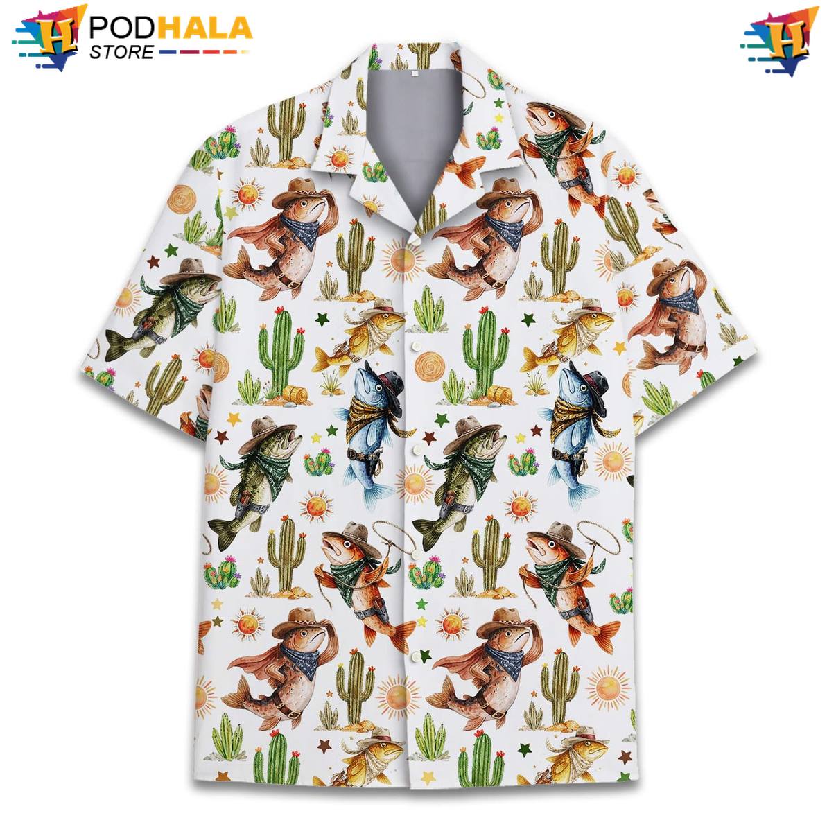 Western Fish Fire Tropical Shirt Mens Island Vibe Holiday Vacation Clothing Western Fish Fire Tropical Shirt Mens Island Vibe Holiday Vacation Clothing
