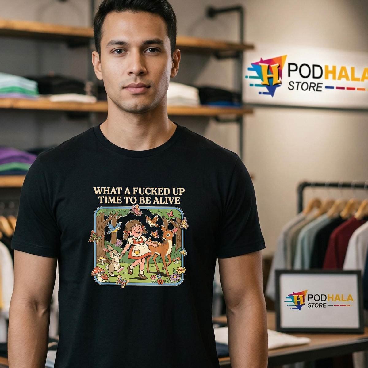 What A Fucked Up Time To Be Alive Shirt 2026 Funny Jokes Sarcastic Fan Gear