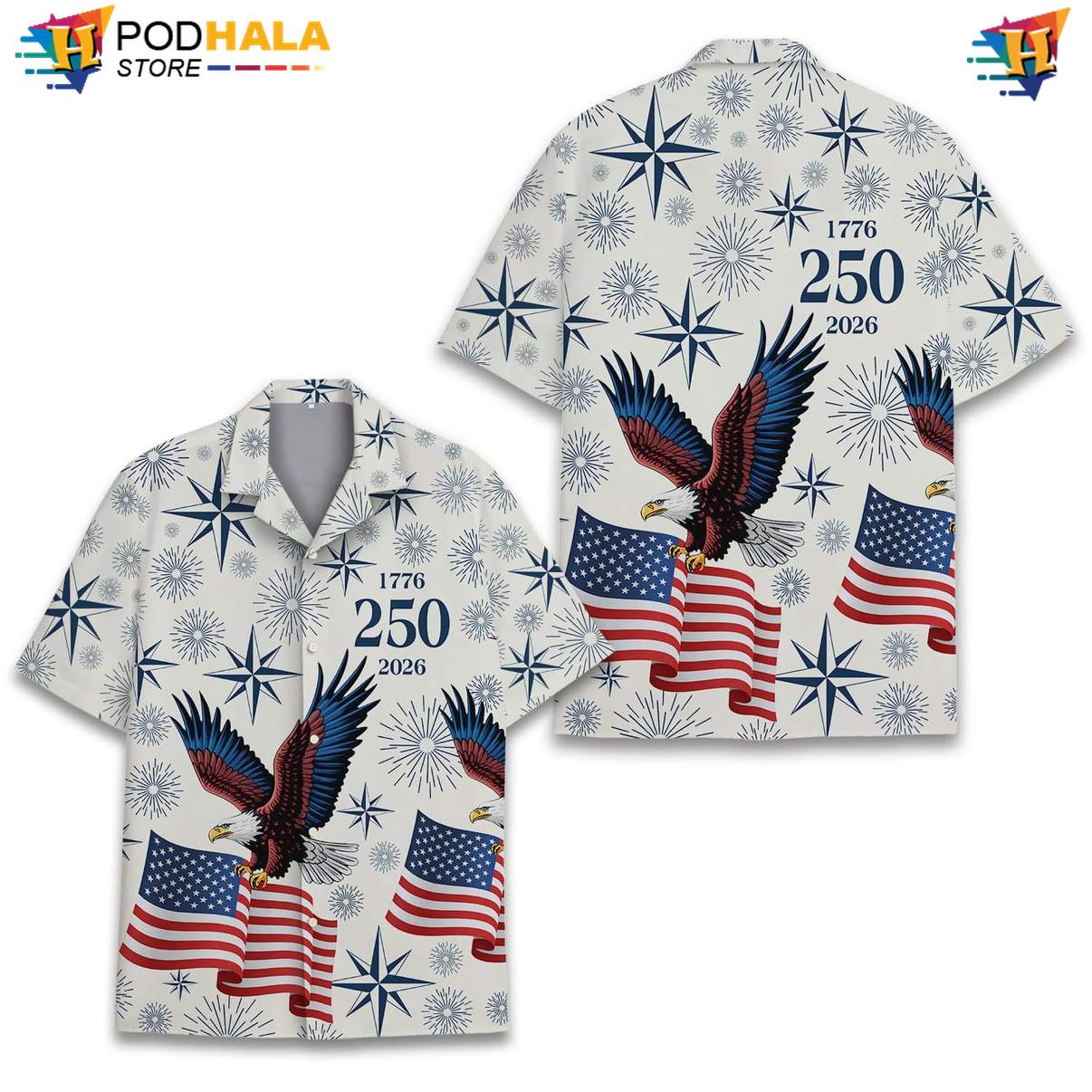 White Patriotic 250th Tropical Shirt Mens USA Flag Fourth Of July Outfit White Patriotic 250th Tropical Shirt Mens USA Flag Fourth Of July Outfit