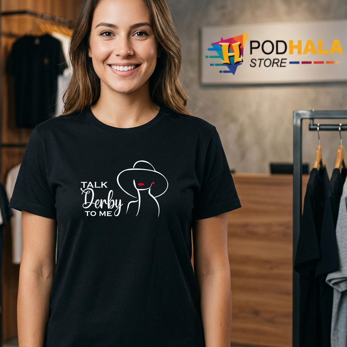 Women Derby Day Horse Racing Shirt 2026 Talk Derby To Me Funny Graphic Gear