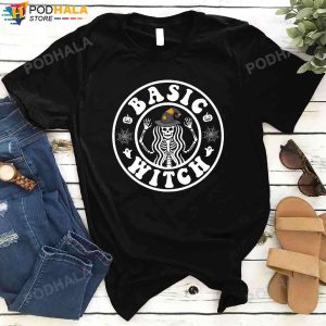 Basic Witch Style Starbuck Funny Tshirt For Women Halloween Gifts