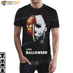 Halloween Gifts Michael Myers Halloween Pumpkin 1978 T-Shirt