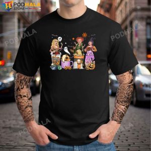 Hocus Pocus Costumes Coffee Pumpkin Spice Latte T Shirt Halloween Gifts