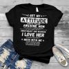 I Get My Attitude From My Freaking Awesome Mom Funny Gifts T-Shirt