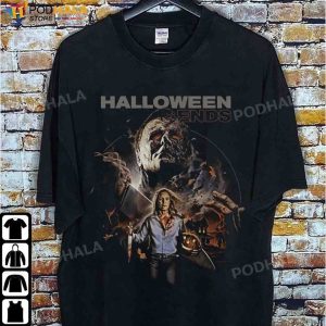 Michael Myers Costume Halloween Ends 44 Years 1978-2022 Tshirt Michael Myers Gifts