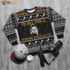 Michael Myers Costume I'd Kill For A Pumpkin Spice Latte Halloween Ugly Sweater