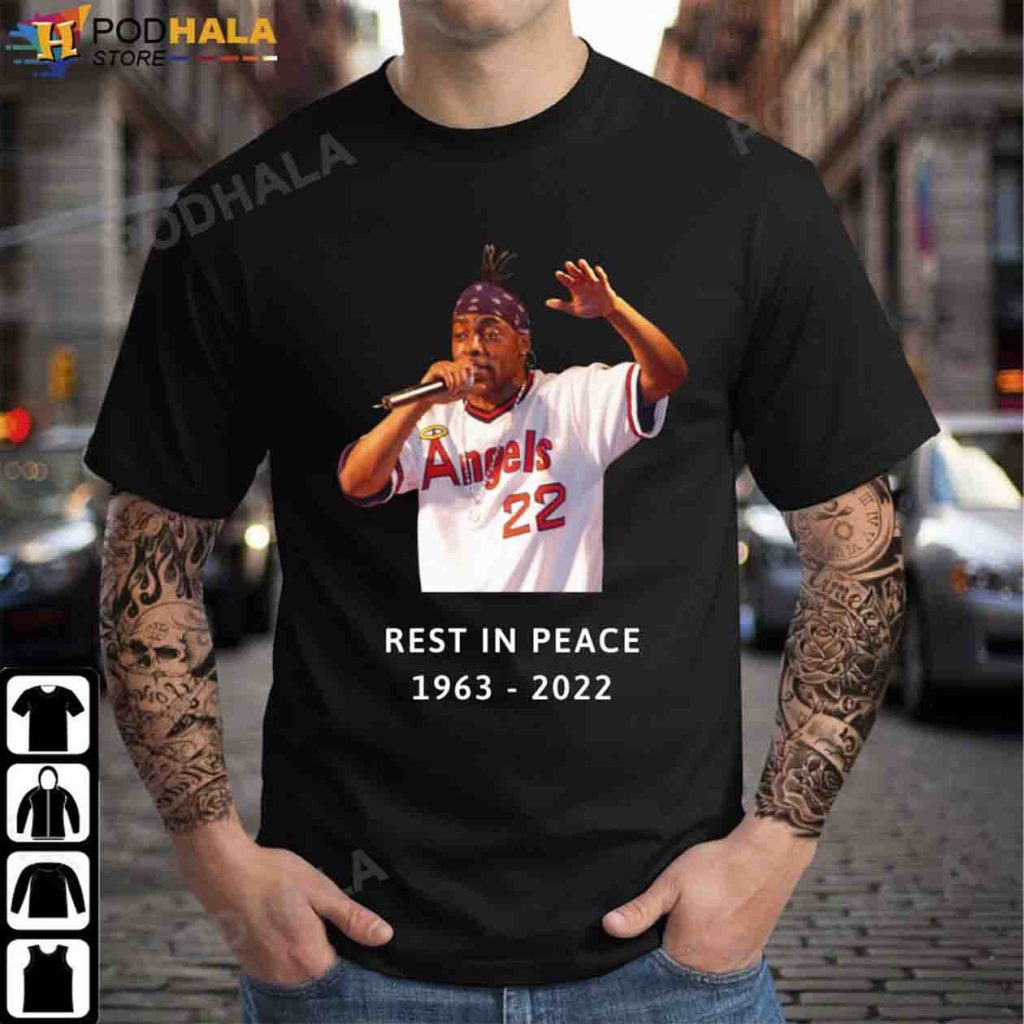 Rest In Peace Coolio Rapper Hip Hop 90s 1963 2022 RIP T Shirt