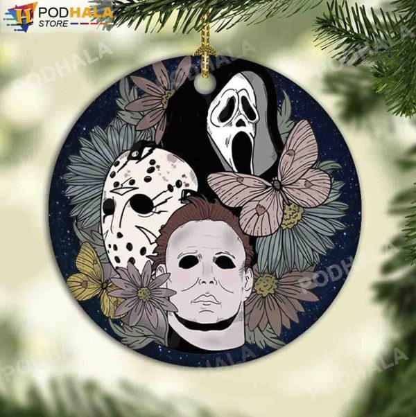 Retro Michael Myers Horror Character Movie Ornament Halloween Gifts