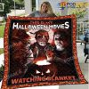 This Is My Halloween Movies Character Blanket Halloween Gifts