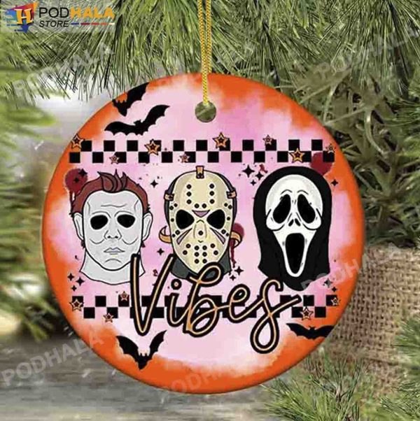 Vibes Michael Myers Halloween Costume Horror Character Ornament Halloween Gifts