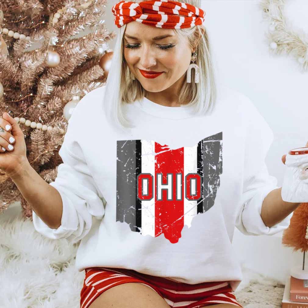 Vintage OHIO Shirt Ohio State Map T-Shirt - Bring Your Ideas, Thoughts ...