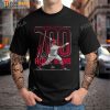 Albert Pujols 700 Home Runs Albert Pujols St Louis MLBPA Baseball T-Shirt
