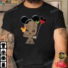 Baby Groot And Mickey Ears T-Shirt, Mickey Christmas Shirt