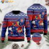 Baseball MLB Fan Chicago Cubs, Snoopy and Charlie Brown Lover Ugly Christmas Sweater