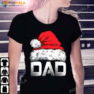 Best Christmas Gifts For Dad Dad Santa Christmas Family Matching TShirt