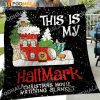 Boot House Hallmark Collection Fleece Blanket Quilt Blanket Christmas Blanket