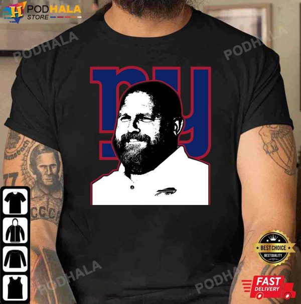 Brian Daboll Big Head Shirt Coach Of The New York Giants Brian Daboll TShirt