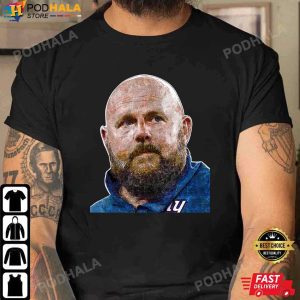 Brian Daboll TShirt Brian Daboll Big Head Coach Of The New York Giants T Shirt