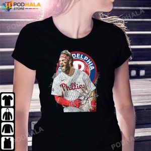 Bryce Harper Shirt Philadelphia Phillis Baseball Trending TShirt