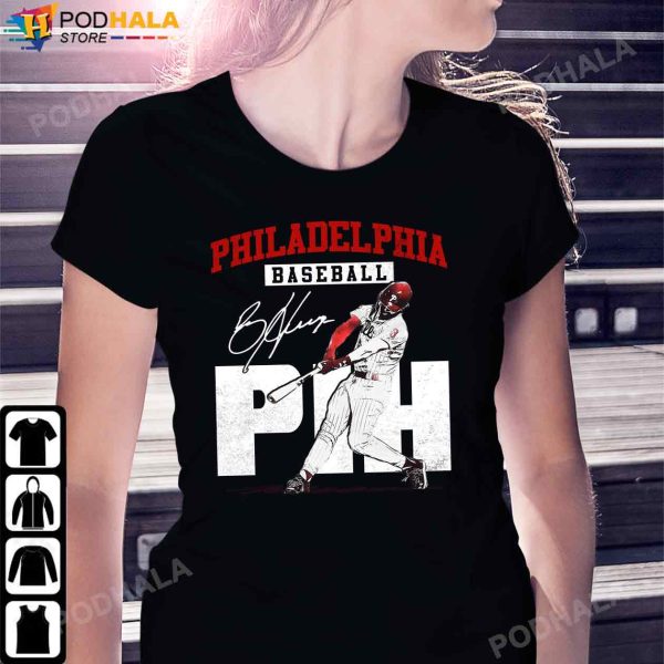Bryce Harper TShirt, Philadelphia Phillis Baseball Trending T-Shirt