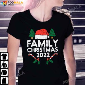 Christmas Family 2022 Cute Family Christmas 2022 Tee