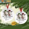 Custom Christmas Ornaments, Our First Christmas as Mr & Mrs Ornament