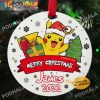 Custom Christmas Ornaments, Pikachu Pokemon Personalized Ornaments