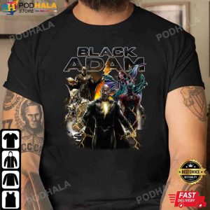 DC Comic Black Adam Characters T-Shirt For Fans