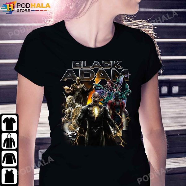 DC Comic Black Adam Characters T-Shirt For Fans
