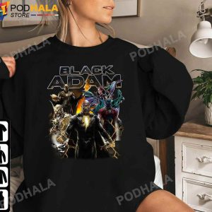 DC Comic Black Adam Characters Tee For Fans