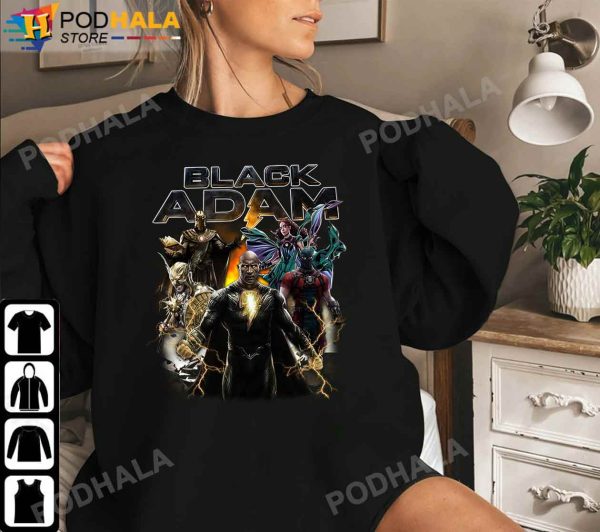 DC Comic Black Adam Characters T-Shirt For Fans