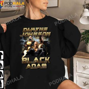 DC Comic Dwayne Johnson Black Adam Tee For Fans